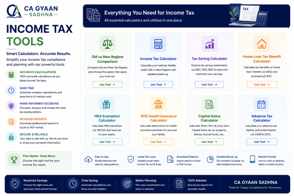 Income Tax Tools