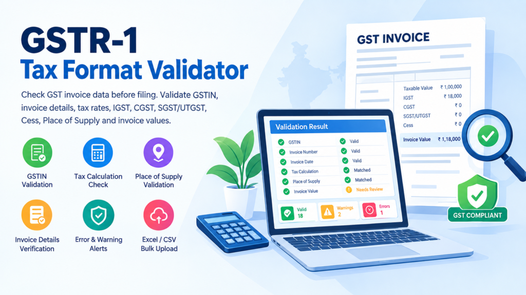 GSTR-1 Tax Format Validator